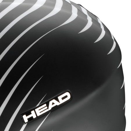 Męski Kask ochronny Head Pro (black/white) - 324431