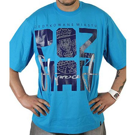 T-Shirt StoProcent TM Poznań (niebieski)