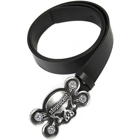 Pasek StoProcent Skóra 02 (czarny 130 cm-long)