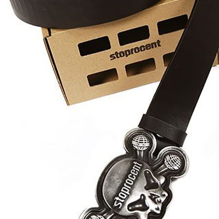 Pasek StoProcent Skóra 02 (czarny 130 cm-long)