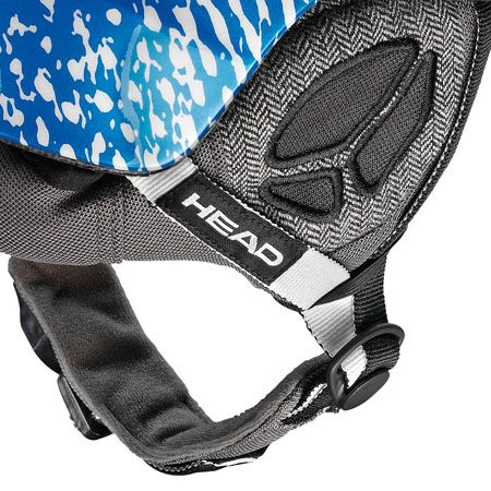 Męski Kask ochronny Head Rebel (blue/white) - 324641