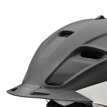 Męski Kask ochronny Head Crest Brim (black/white) - 320121