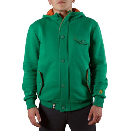 Bluza z kapturem Mleko Bottom Jack (green)