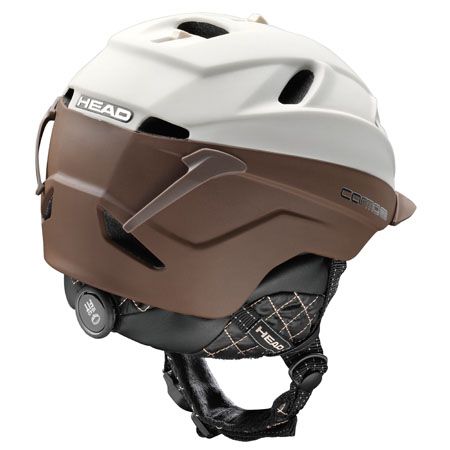 Damski Kask ochronny Head Carma Brim (dark brown/white) - 325111