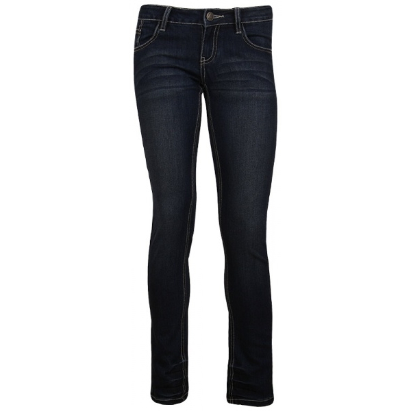 Spodnie jeansowe damskie FOB SPDJ010 (ciemny jeans)