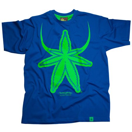 T-Shirt Hash House Cannabis Monster (blue)