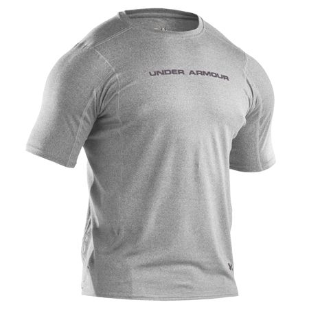 Koszulka Under Armour Touch Fitted Shortsleeve Crew (true grey heather)