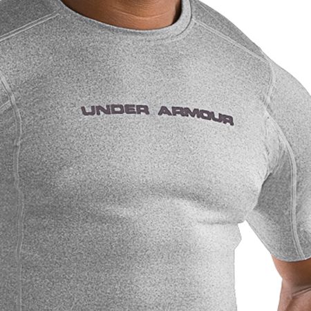 Koszulka Under Armour Touch Fitted Shortsleeve Crew (true grey heather)