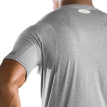 Koszulka Under Armour Touch Fitted Shortsleeve Crew (true grey heather)