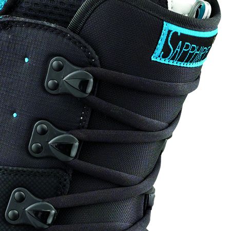 Damskie Buty snowboardowe Burton Sapphire (black/blue/yellow)