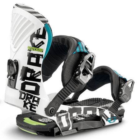 Męskie Wiązania snowboardowe Drake Radar (white)