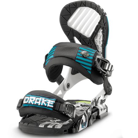 Męskie Wiązania snowboardowe Drake Radar (white)