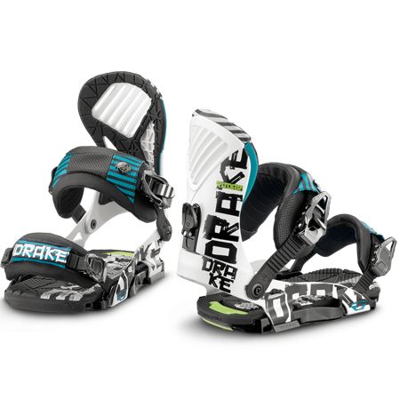 Męskie Wiązania snowboardowe Drake Radar (white)