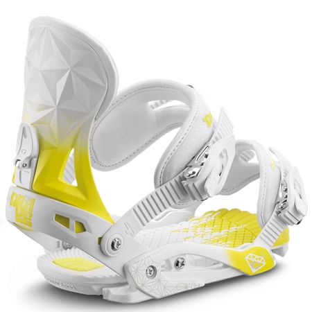 Damskie Wiązania snowboardowe Drake DL (white)