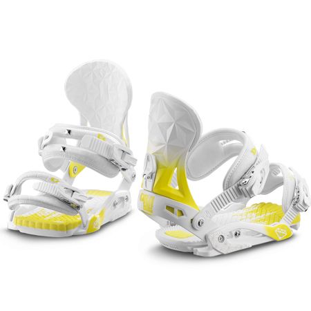 Damskie Wiązania snowboardowe Drake DL (white)