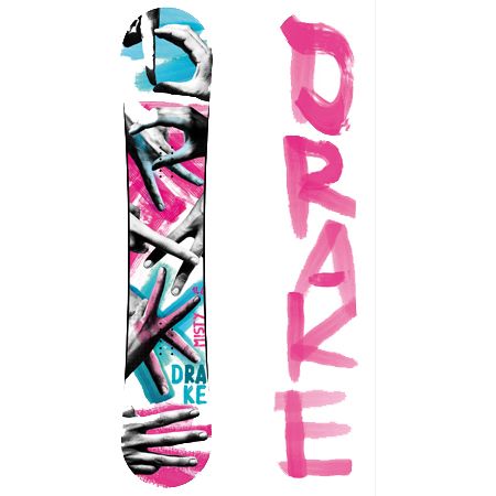 Damska Deska snowboardowa Drake Misty