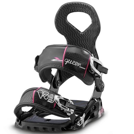 Damskie Wiązania snowboardowe Drake Queen (black)
