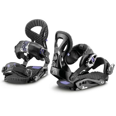 Damskie Wiązania snowboardowe Drake Jade (black)