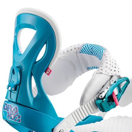 Damskie Wiązania snowboardowe Drake Jade (blue)