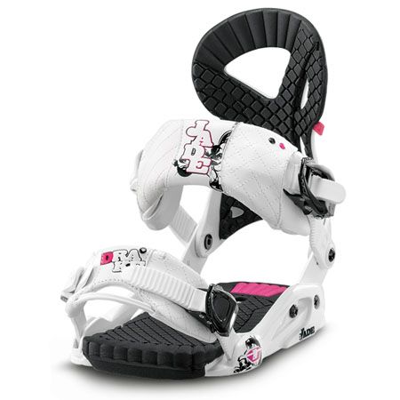 Damskie Wiązania snowboardowe Drake Jade (white)