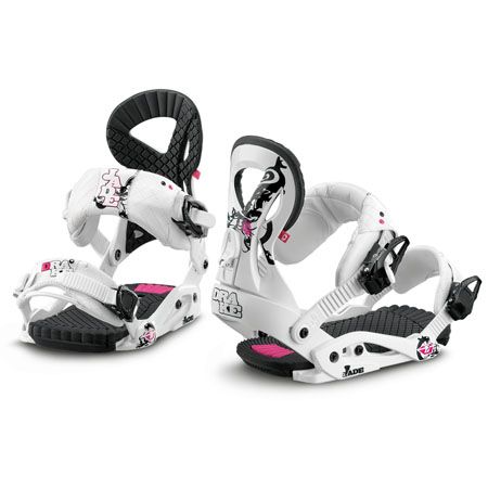 Damskie Wiązania snowboardowe Drake Jade (white)