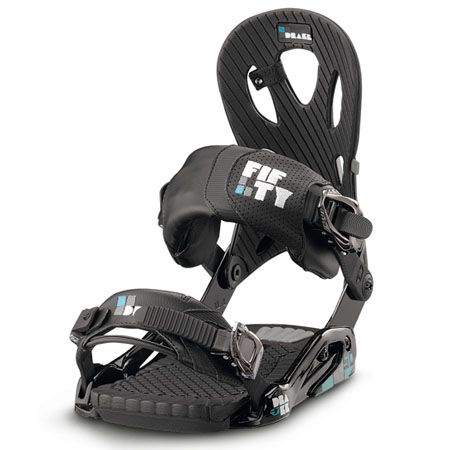 Męskie Wiązania snowboardowe Drake Fifty (black)