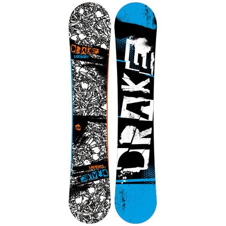 Męska Deska snowboardowa Drake Urban Flat