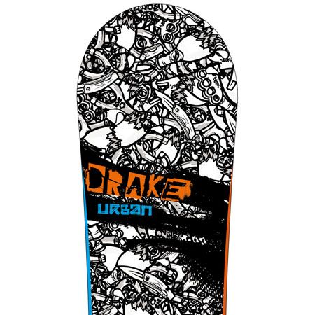Męska Deska snowboardowa Drake Urban Flat