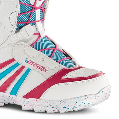 Damskie Buty snowboardowe Northwave Dahlia SL (white/light blue)