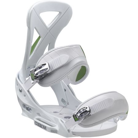 Męskie Wiązania snowboardowe Burton Custom EST (white)