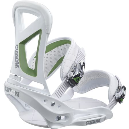 Męskie Wiązania snowboardowe Burton Custom EST (white)