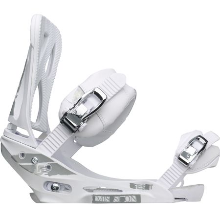 Męskie Wiązania snowboardowe Burton Mission EST (white)