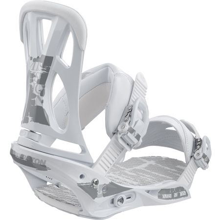 Męskie Wiązania snowboardowe Burton Mission (white)