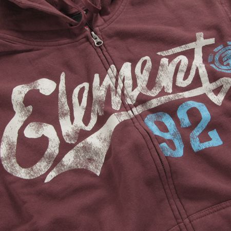 Bluza z kapturem Element Slick ZH (vintage red) 