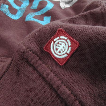 Bluza z kapturem Element Slick ZH (vintage red) 