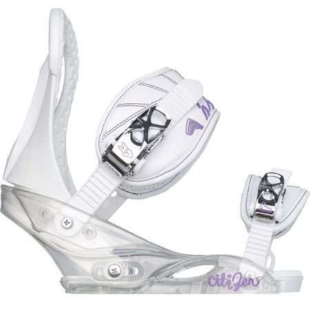 Damskie Wiązania snowboardowe Burton Citizen (white)