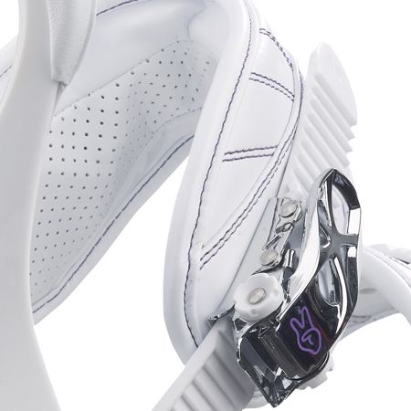 Damskie Wiązania snowboardowe Burton Citizen (white)