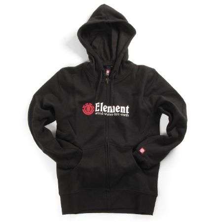 Bluza z kapturem Element Horizontal Z (black) 
