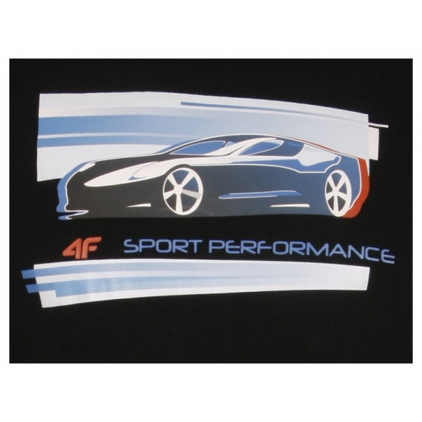 Koszulka męska z długim rękawem 4F TSML004 – czarna