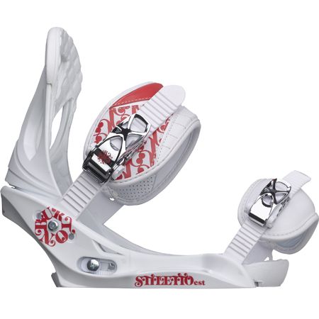 Damskie Wiązania snowboardowe Burton Stiletto EST (white)