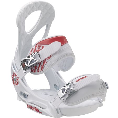 Damskie Wiązania snowboardowe Burton Stiletto EST (white)