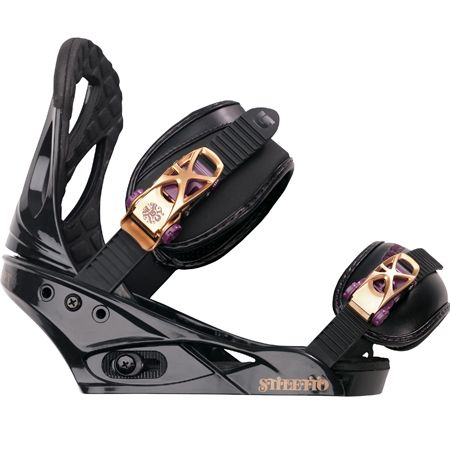 Damskie Wiązania snowboardowe Burton Stiletto (black)