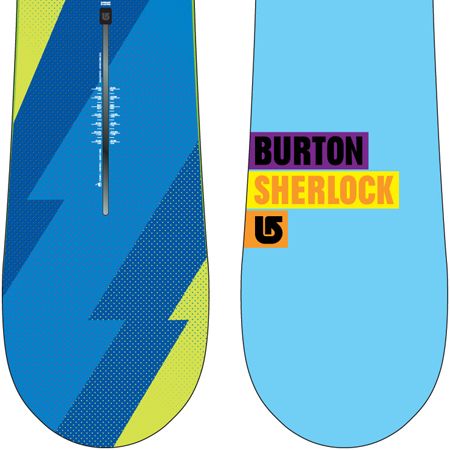 Męska Deska snowboardowa Burton Sherlock 157