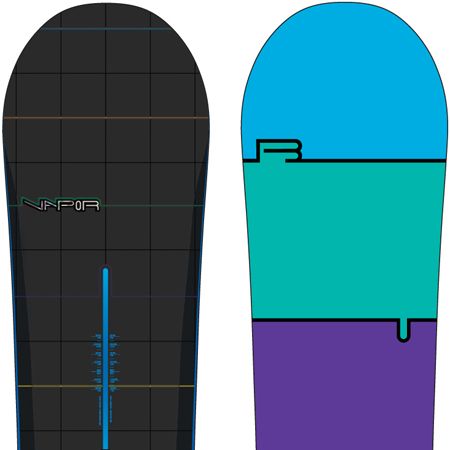Męska Deska snowboardowa Burton Vapor 159 