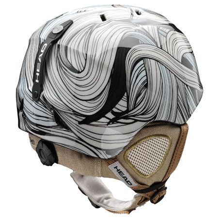 Damski Kask ochronny Head Cloe (black/white) - 326841