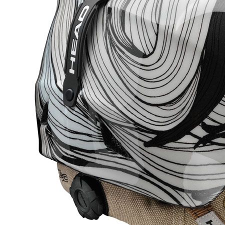 Damski Kask ochronny Head Cloe (black/white) - 326841