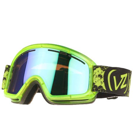 Gogle Von Zipper Trike (snakey lime/quasar chrome)