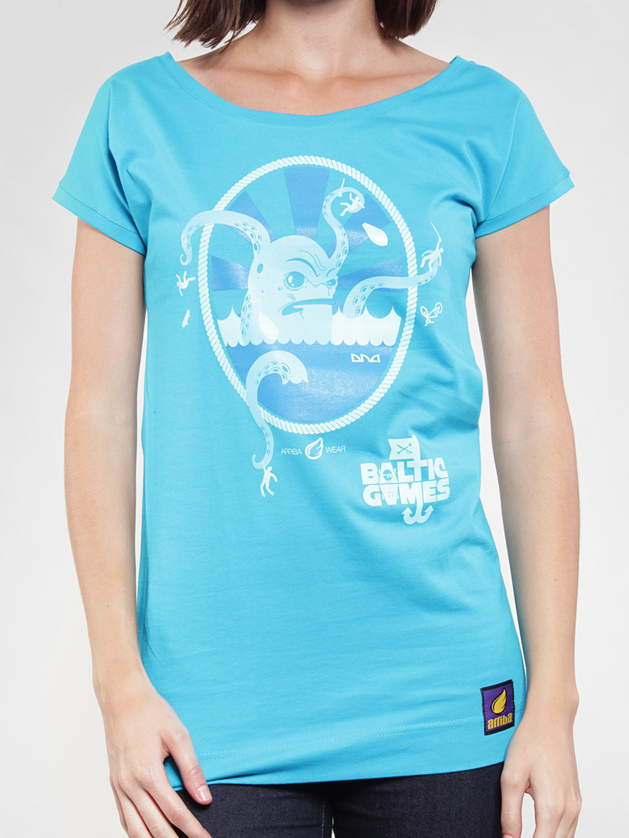 T-Shirt Arriba-Wear Octopus Sc Baltic Games Wmn