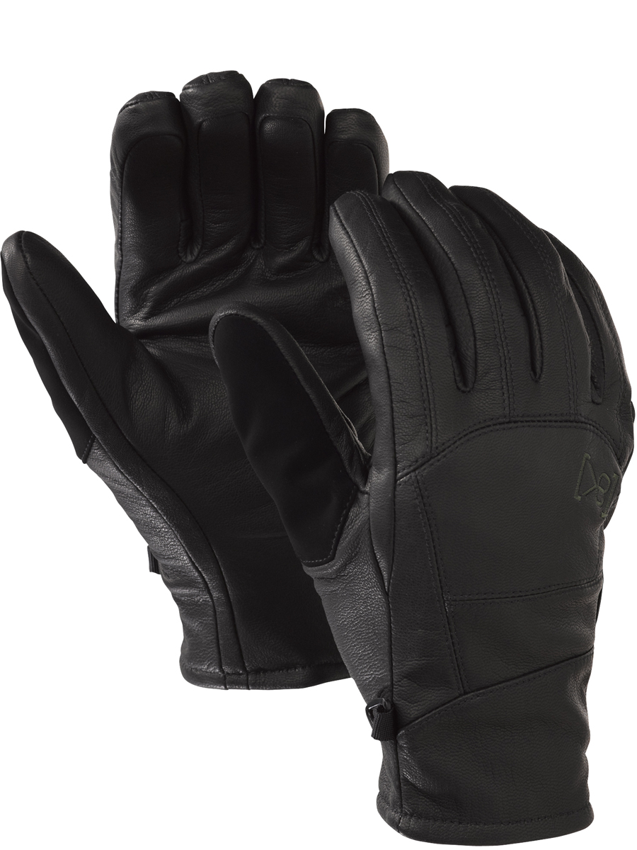 Rękawice snowboardowe Burton AK Leather tech (true black)