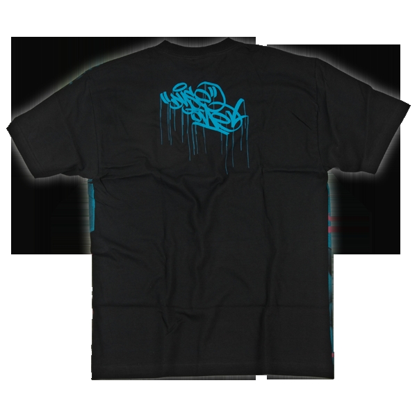 T-Shirt Dyse One Graff Head (blu/pink)
